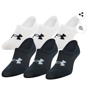 (5)Under armour ladies essential cotton socks 6-pack